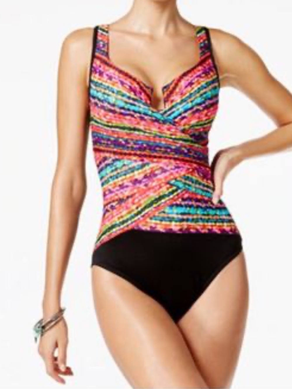 Miraclesuit Escape One Piece Swimsuit size 12